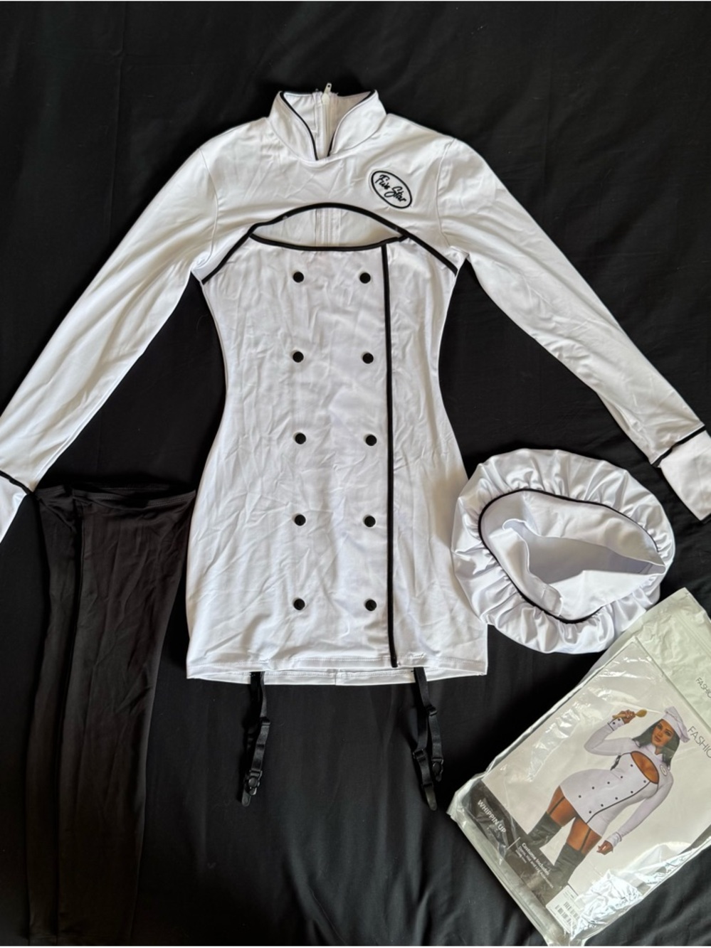 Fashion Nova Chef 3 Piece Costume